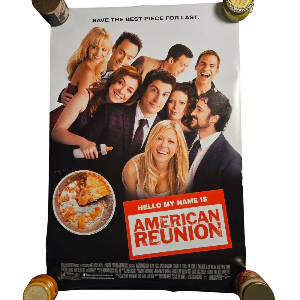 American Reunion 2012 Promo‎ Movie Poster 27x40 Jason Biggs Alyson Hannigan